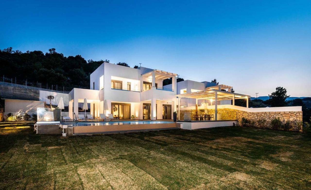 Krini Lindos Luxury Villas Exterior foto