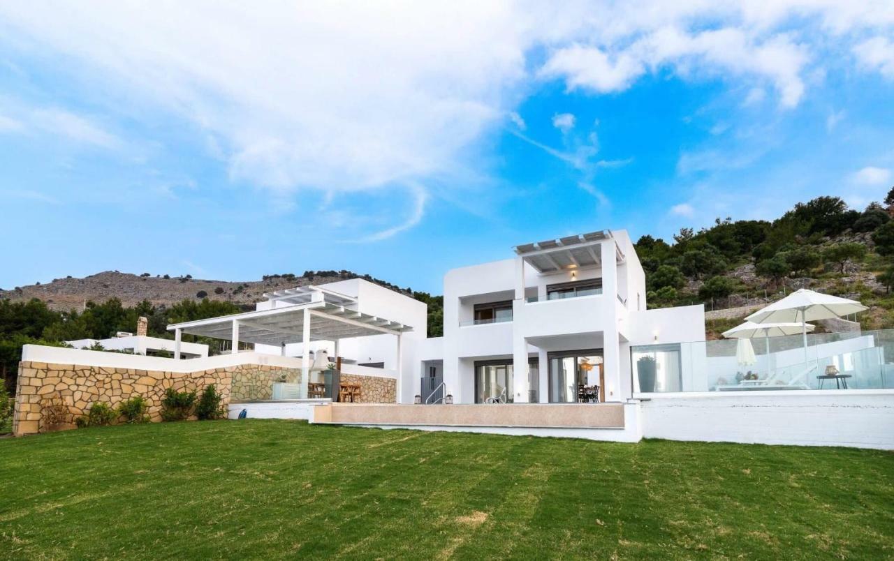 Krini Lindos Luxury Villas Exterior foto