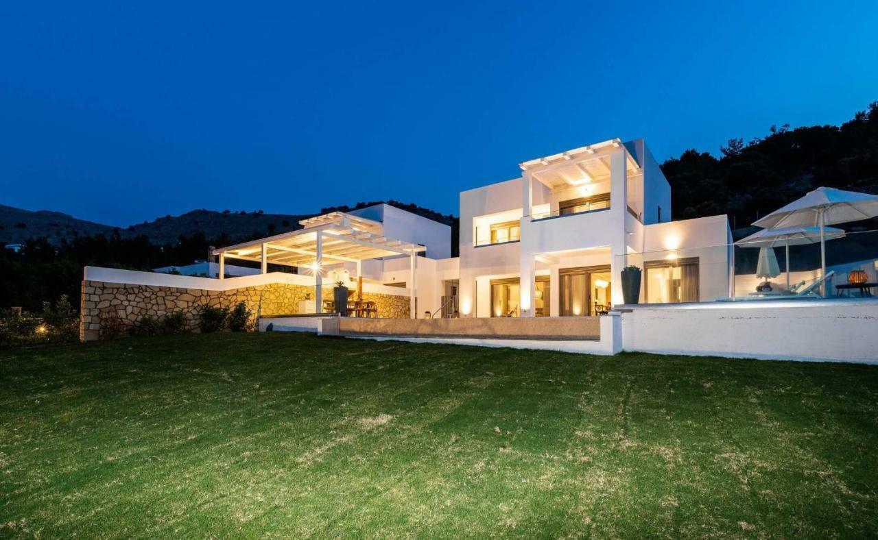 Krini Lindos Luxury Villas Exterior foto