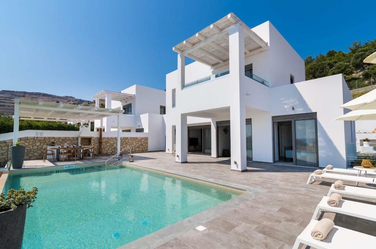 Krini Lindos Luxury Villas Exterior foto